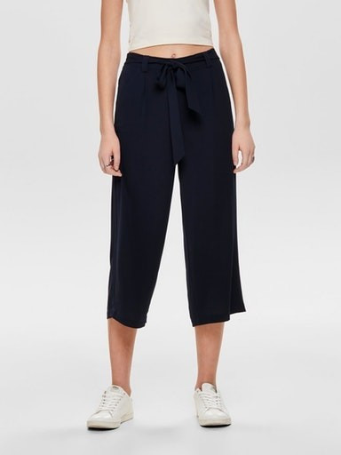 FREEQUENT high waist palazzo broek taupe