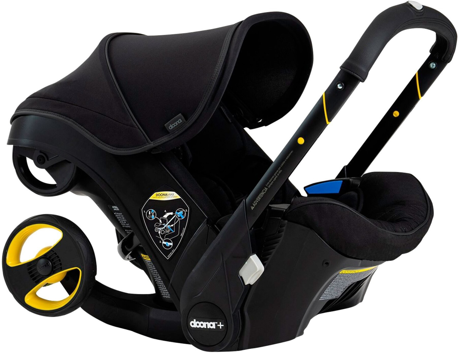 Doona Babyschale Travelsystem 2 in 1 Limited Edtion midnight black