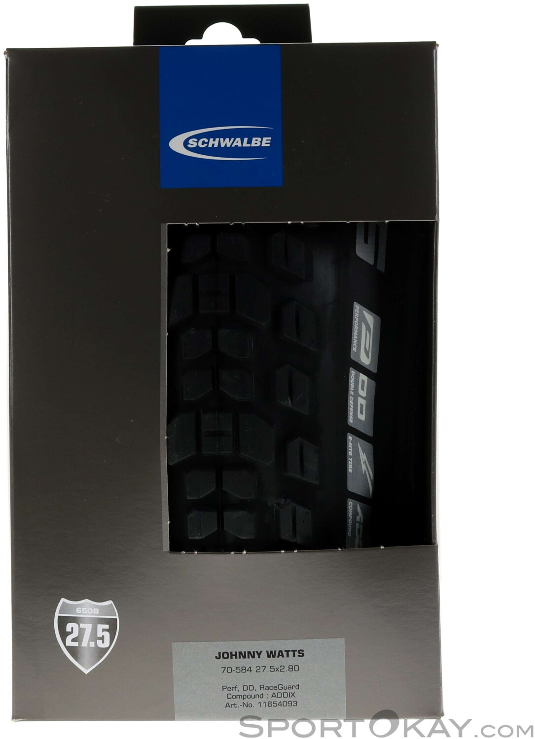 schwalbe johnny watts 29×2.60 ペア 29x2.60 pneu Schwalbe JOHNNY WATTS 365 - HS618 - GreenGuard