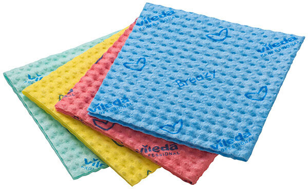 Vileda Breazy short-term wipe 35 x 35.5 cm red