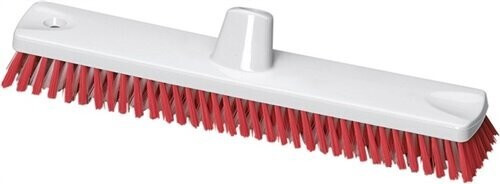 Nölle HACCP scrubber L.450mm bristle thickness 0.50mm red