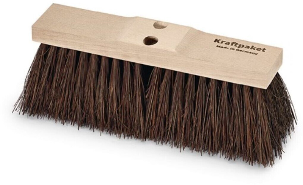 Nölle Power pack street broom Piassava L.400 mm with 2 handle holes saddle wood
