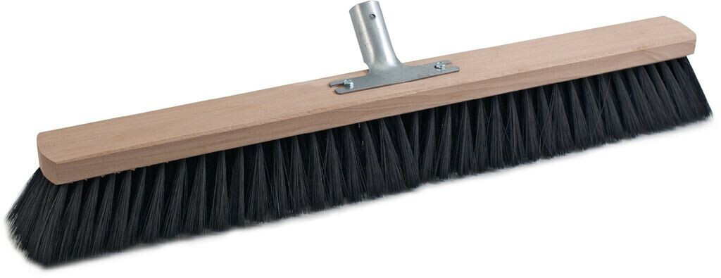 Sorex Hall broom quality mixture L.600mm with metal handle holder flat wood SOREX