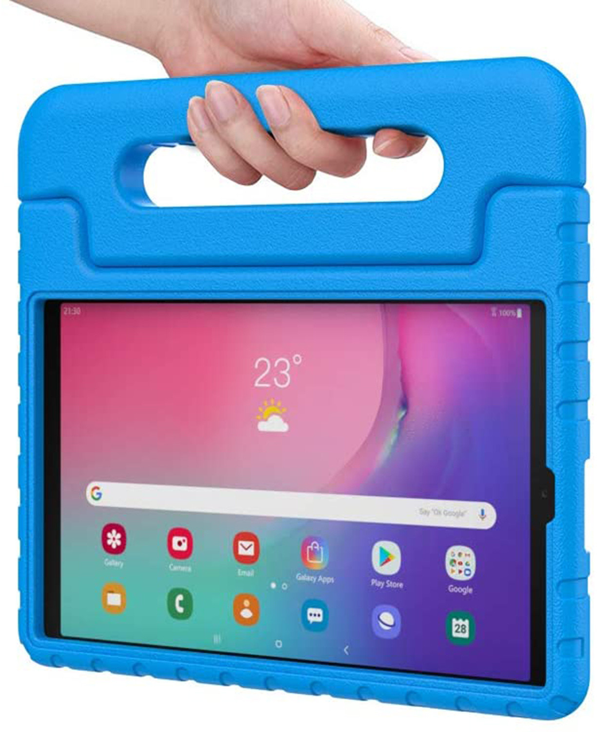 iMoshion Kids Case Galaxy Tab A 10.1 2019 Blue