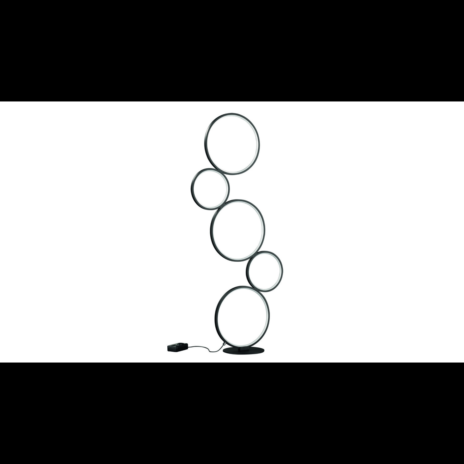 Trio Rondo LED 5 circles 115cm