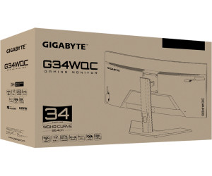 Gigabyte G34WQC A - Écran PC Gigabyte sur