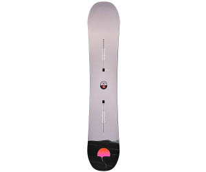 Snowboard Femme Burton Yeasayer Flat Top – Graphisme Unique, Plusieurs Longueurs Disponibles