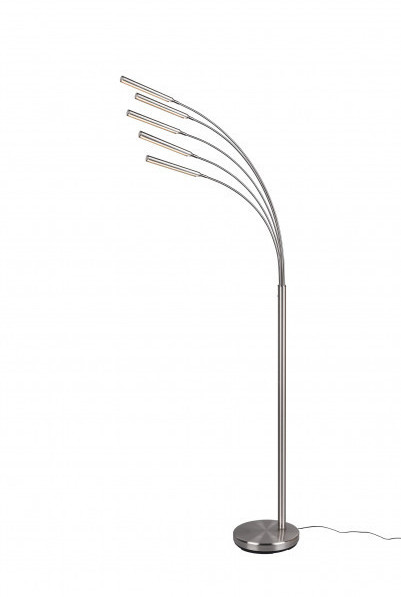Trio Reed 195cm LED 5 lamps Nickel
