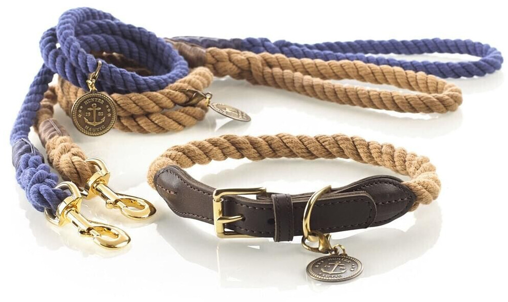 HUNTER Collier pour chien List Dog Collar 60cm 12mm Beige HUNTER Collier pour chien List Dog Collar 60cm 12mm Beige