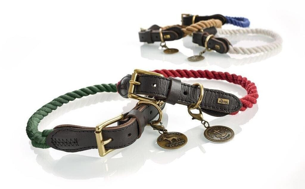 HUNTER Collier pour chien List dog collar 70cm 12mm Bordeaux HUNTER Collier pour chien List dog collar 70cm 12mm Bordeaux