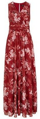 Comma Chiffon Dress (8T.007.81.2274.38A5) red