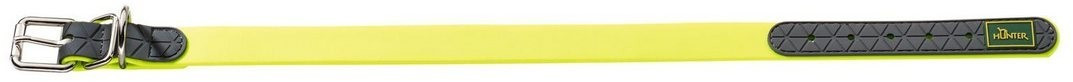 HUNTER Collier pour chien 60cm 2.5cm Neon Yellow HUNTER Collier pour chien 60cm 2.5cm Neon Yellow