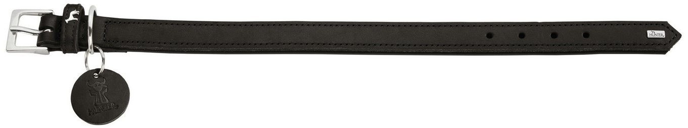HUNTER Collier pour chien Black 50cm 2.8cm HUNTER Collier pour chien Black 50cm 2.8cm