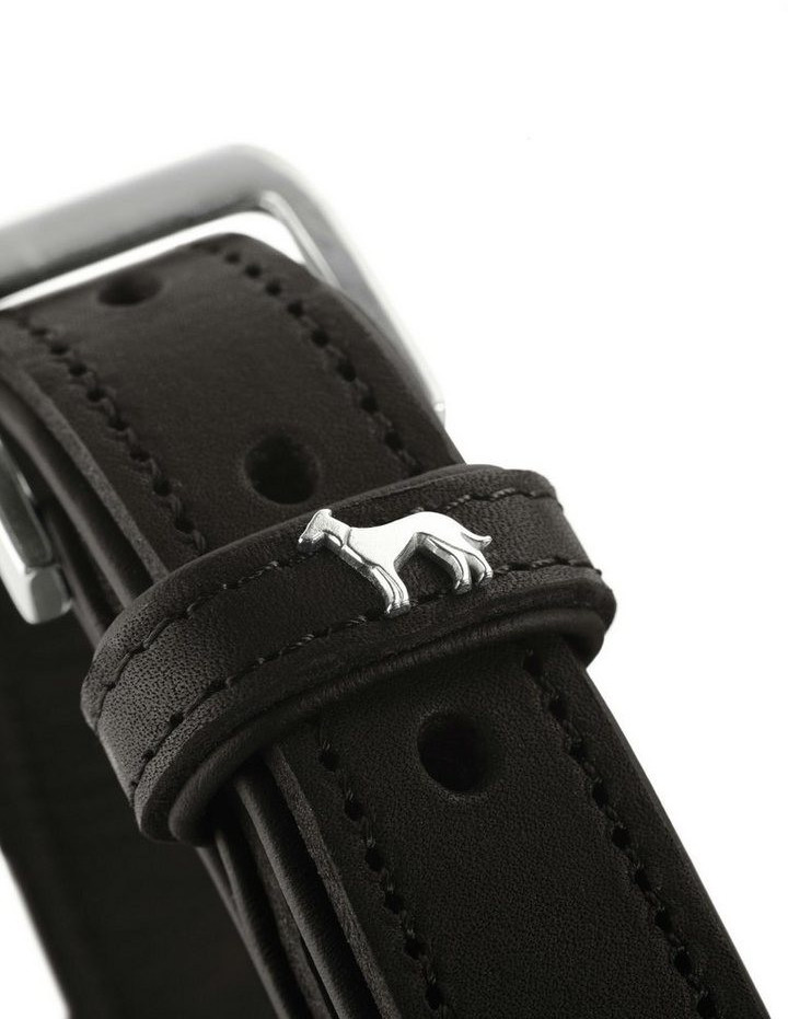 HUNTER Collier pour chien Black 50cm 2.8cm HUNTER Collier pour chien Black 50cm 2.8cm