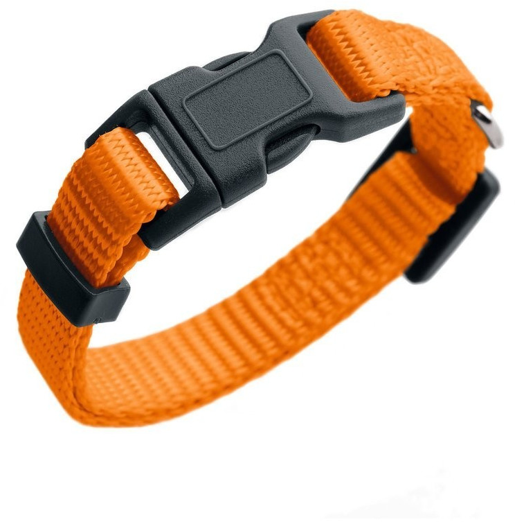 HUNTER Collier pour chien Orange M 1.5cm HUNTER Collier pour chien Orange M 1.5cm