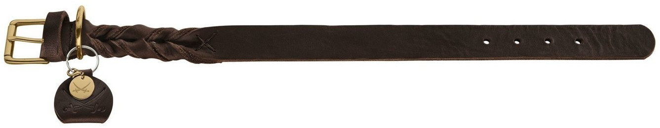 HUNTER Collier pour chien Dark Brown 60cm 3.0cm HUNTER Collier pour chien Dark Brown 60cm 3.0cm