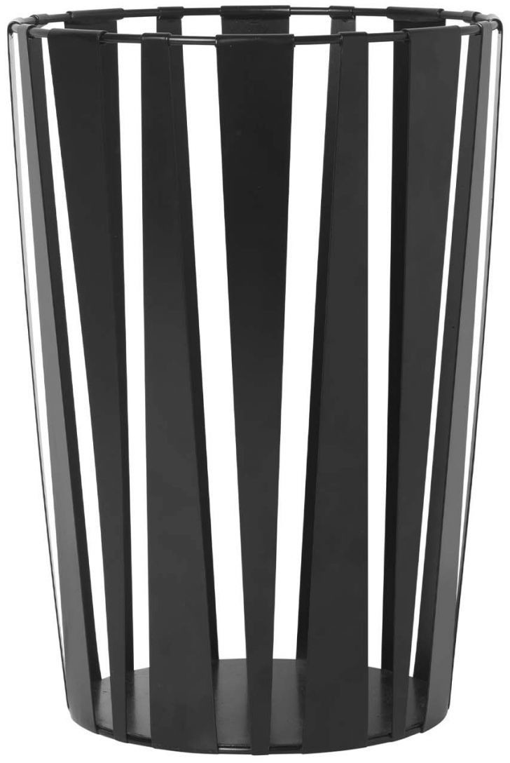 Ferm Living Rob Wastepaper Basket black