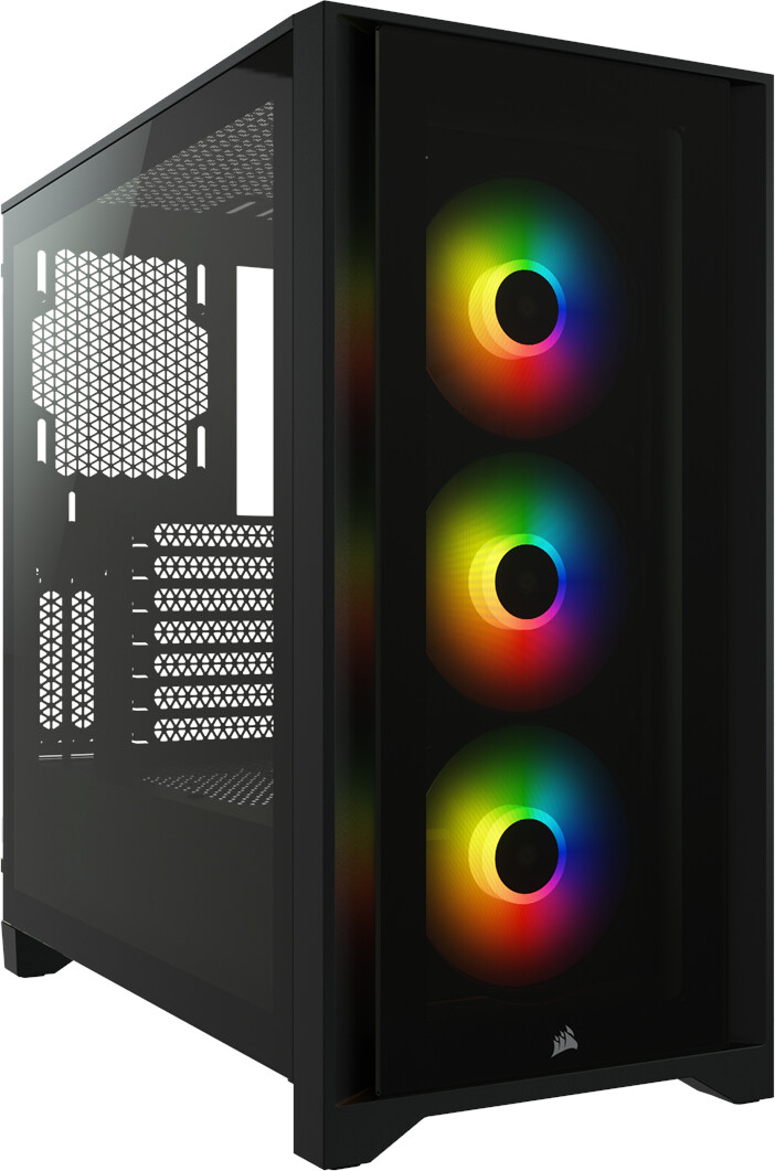 Corsair 4000X RGB Negra - Comprar caja PC RGB