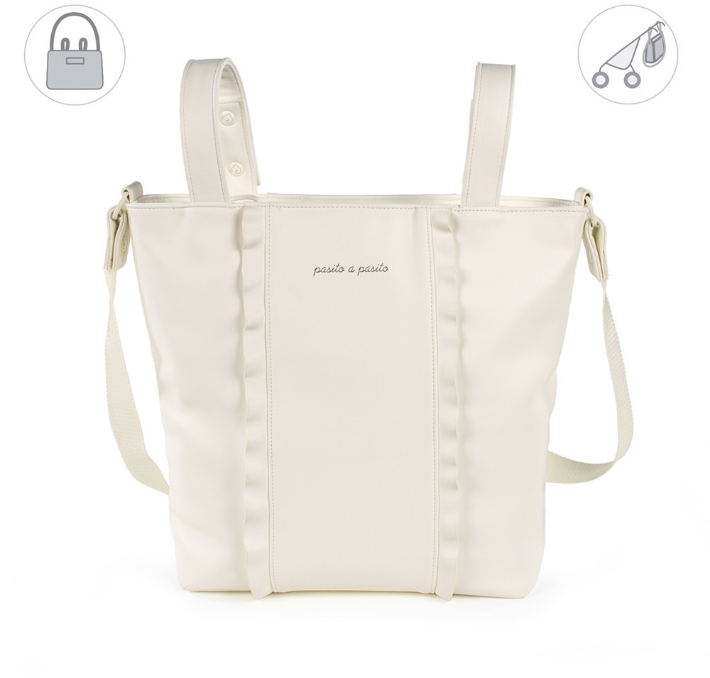 Pasito a Pasito Small changing bag flounce Nido