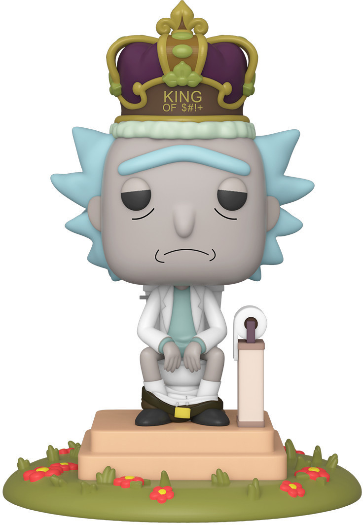 Funko Pop! Animation: Rick and Morty – King Of $#!+
