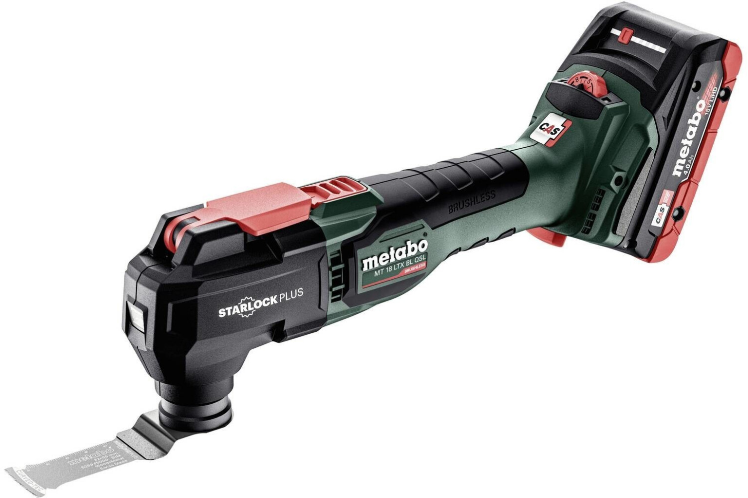Metabo MT 18 LTX BL QSL (2 x batteries 4Ah avec coffret)