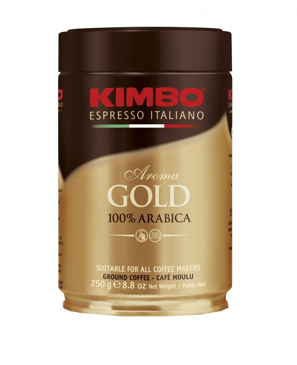 Kimbo Espresso Aroma Gold 100% Arabica Ground Coffee