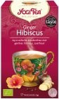YogiTea Ginger hibiscus organic (17 pieces)