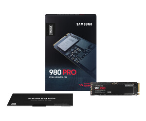 Samsung 980 PRO 1 TB PCIe 4.0 (bis zu 7.000 MB/s) NVMe M.2 (2280) Internes  Solid State Drive (SSD) (MZ-V8P1T0BW)
