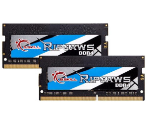 G.Skill Ripjaws Kit 64 Go SO-DIMM DDR4-3200 CL22 (F4-3200C22D-64GRS) au  meilleur prix sur