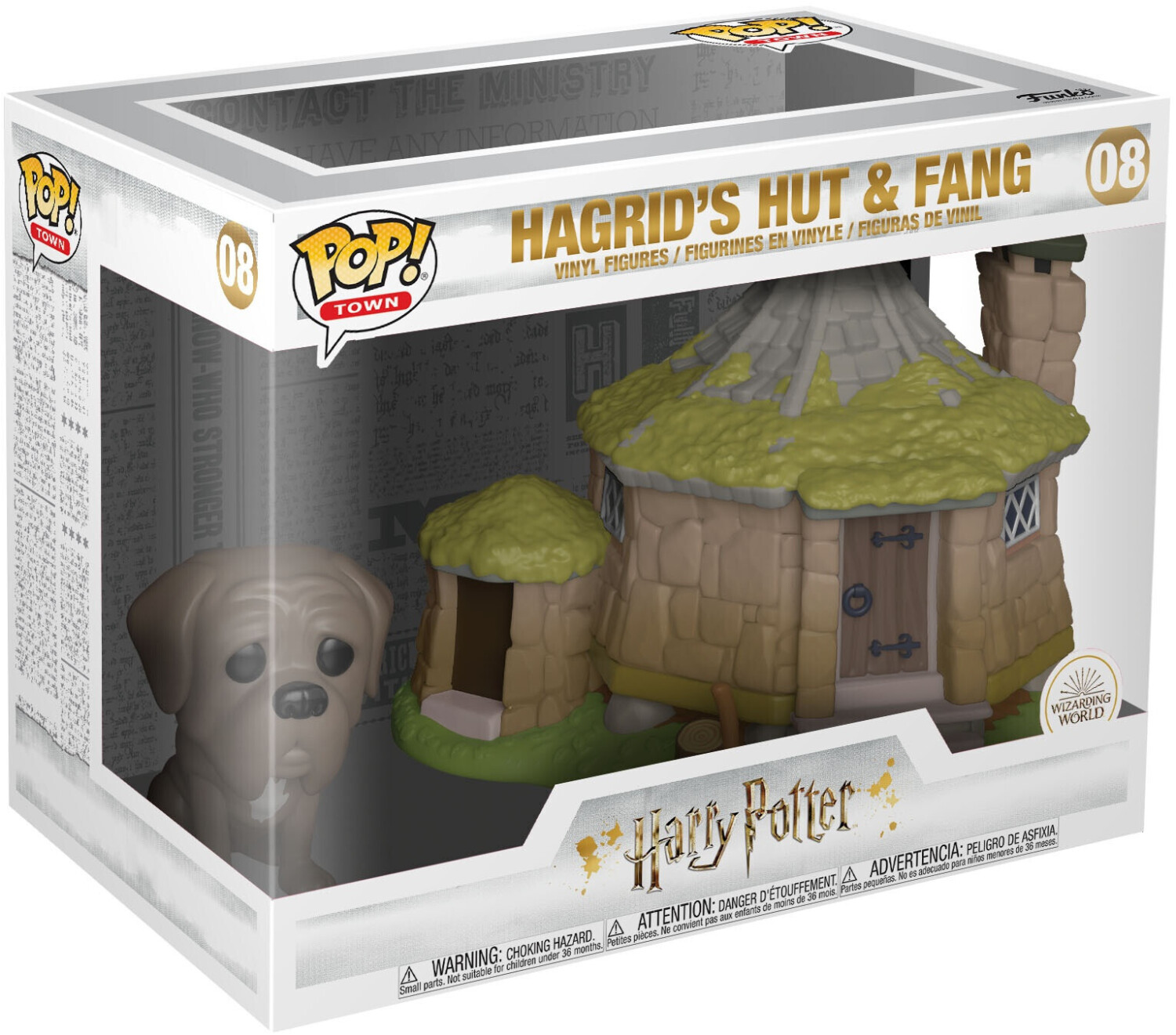 Funko Pop! Movies: Harry Potter - Hagrid‘s Hut & Fang