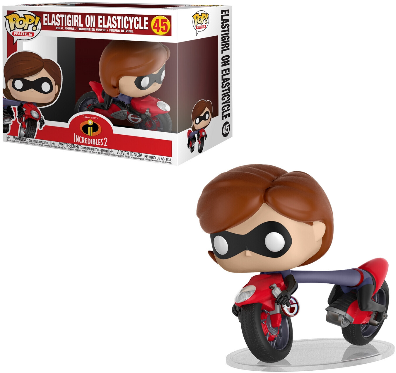 Funko Pop! Disney Incredibles 2 - Elastigirl on Elasticycle