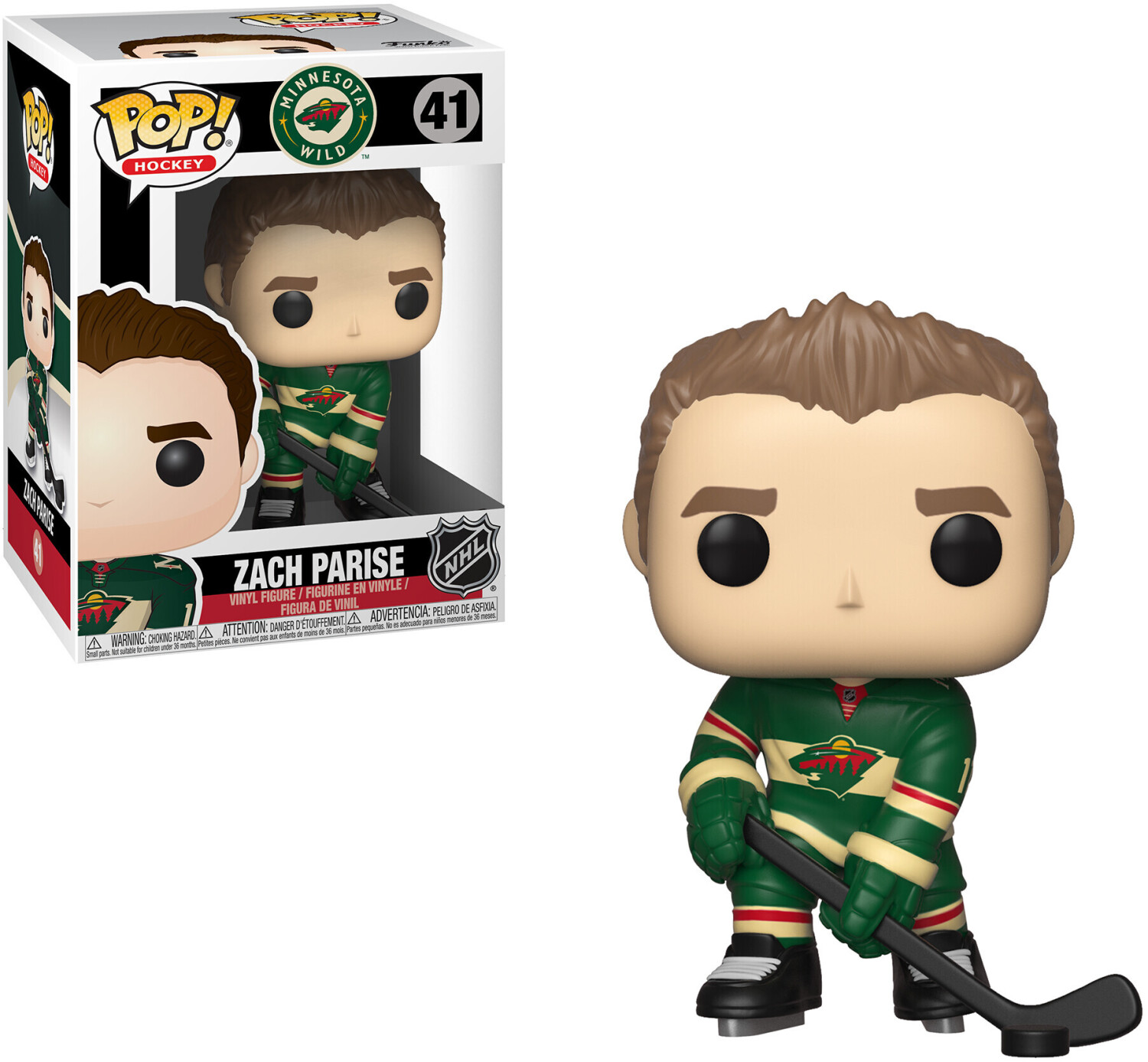 Funko Pop! Sports: NHL Minnesota Wild - Zach Parise