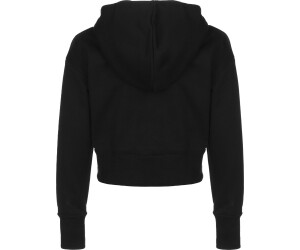 nike cropped white hoodie