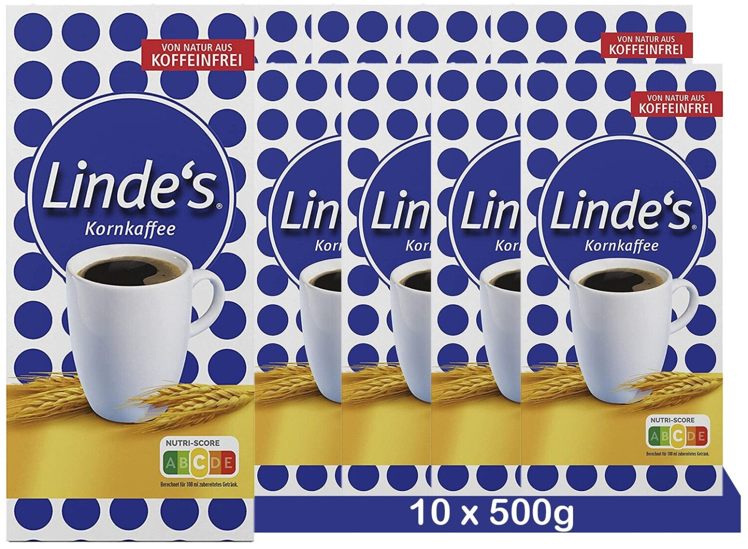 Nestlé Nestlé Linde's Kornkaffee mit Zichorie - Cereal and Chicory-based Coffee (500g) - detail view