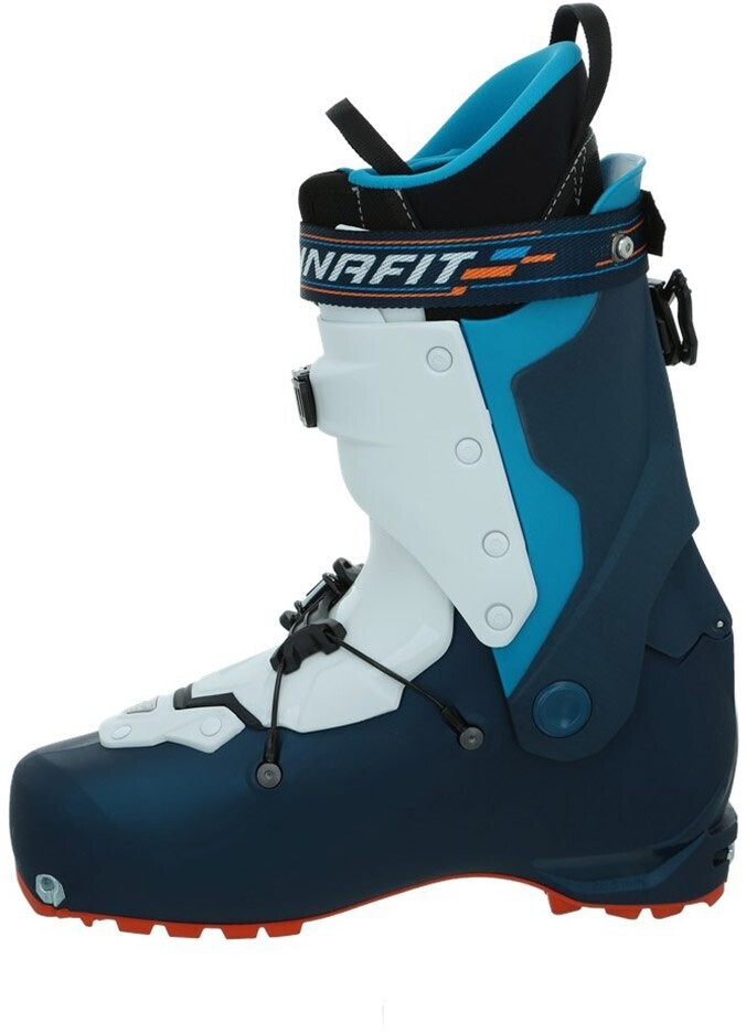 DYNAFIT TLT8 Expedition CR Scarponi Da Sci Alpinismo Uomo - Colore Poseidon/Fluo Orange, Grilamid, Carbonio, 103 Mm