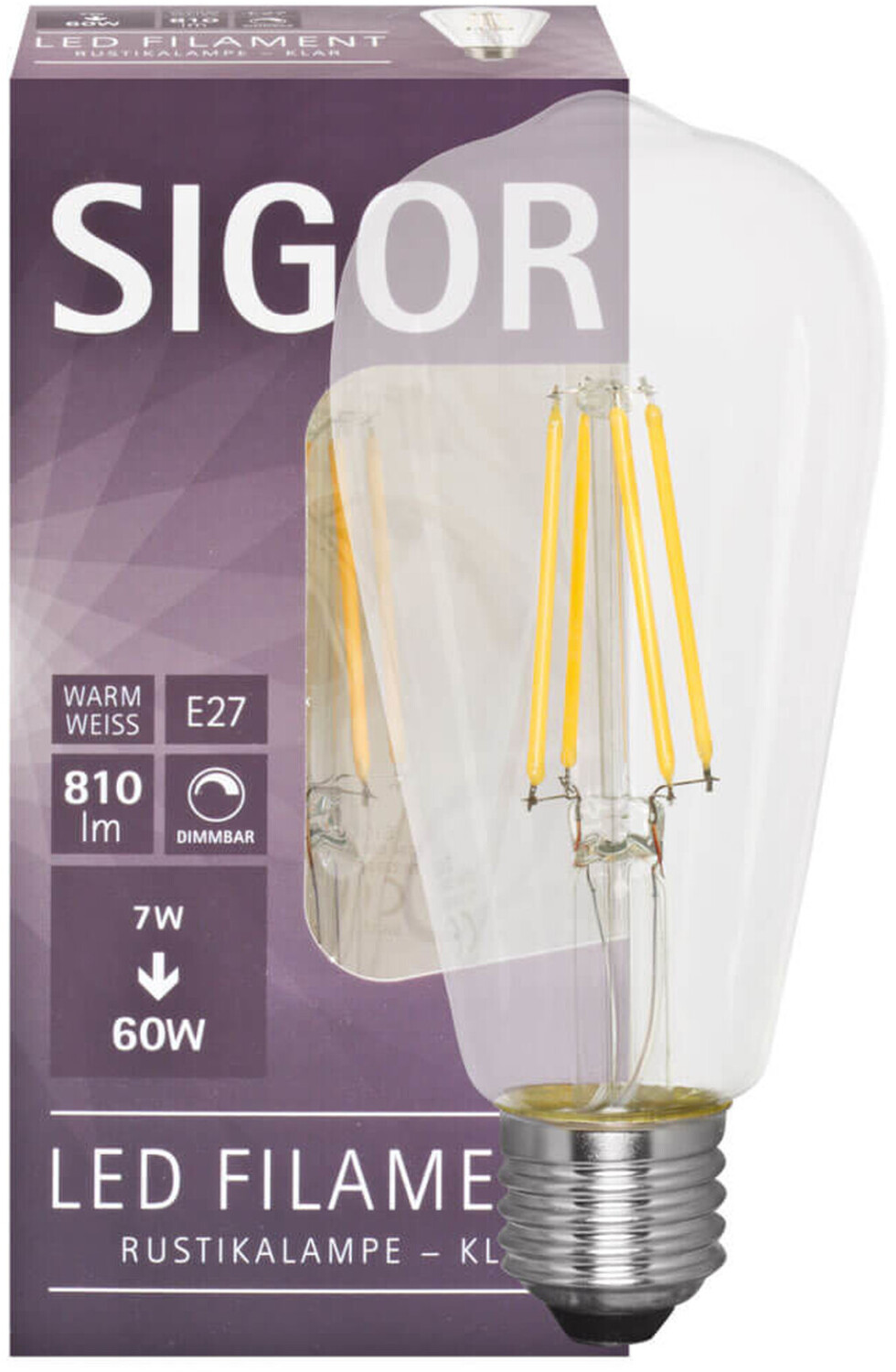 SIGOR 5936501 20W/m dimmbar to warm LED-Streifen 3000-1800K 5m