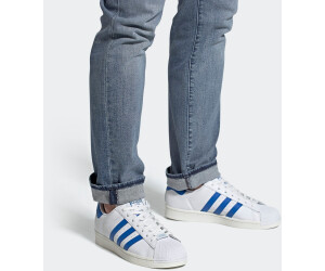 Educación interior Consumir Adidas Superstar footwear white/bluebird/off white desde 201,75 € | Compara  precios en idealo