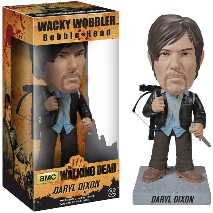 Funko Wacky Wobbler: Bobble Head - The Walking Dead Daryl Dixon