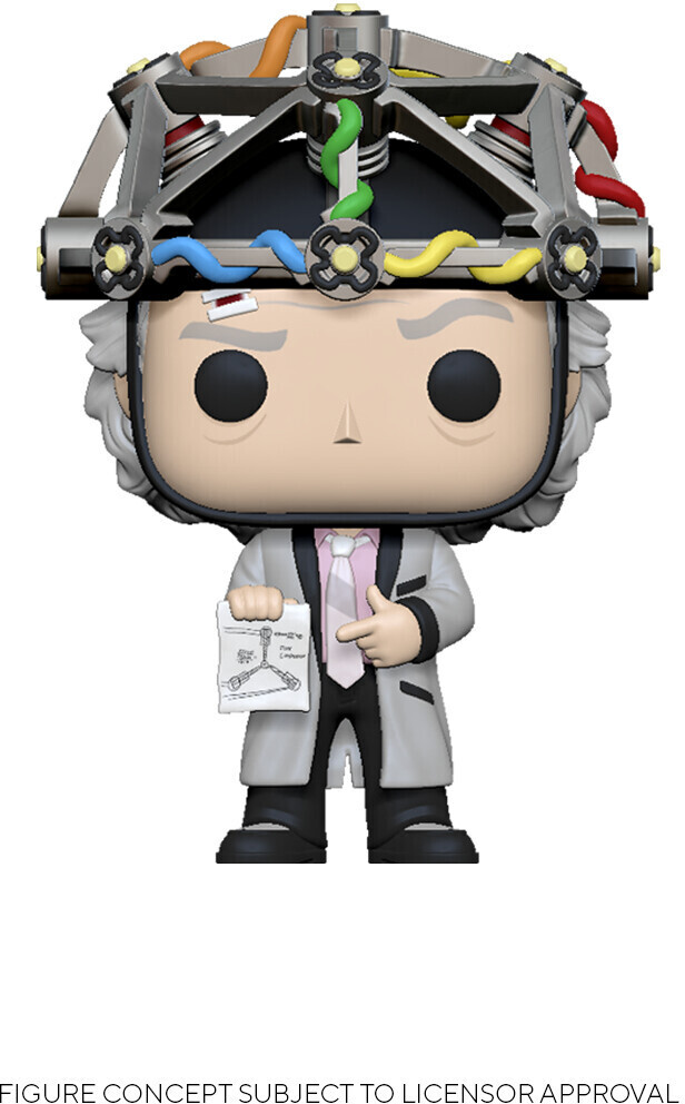 Funko Pop! Movies: Back to the Future - Doc with Helmet