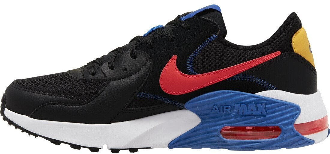 nike air max excee white black crimson