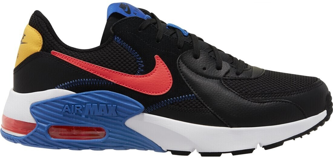 nike air max excee white black crimson