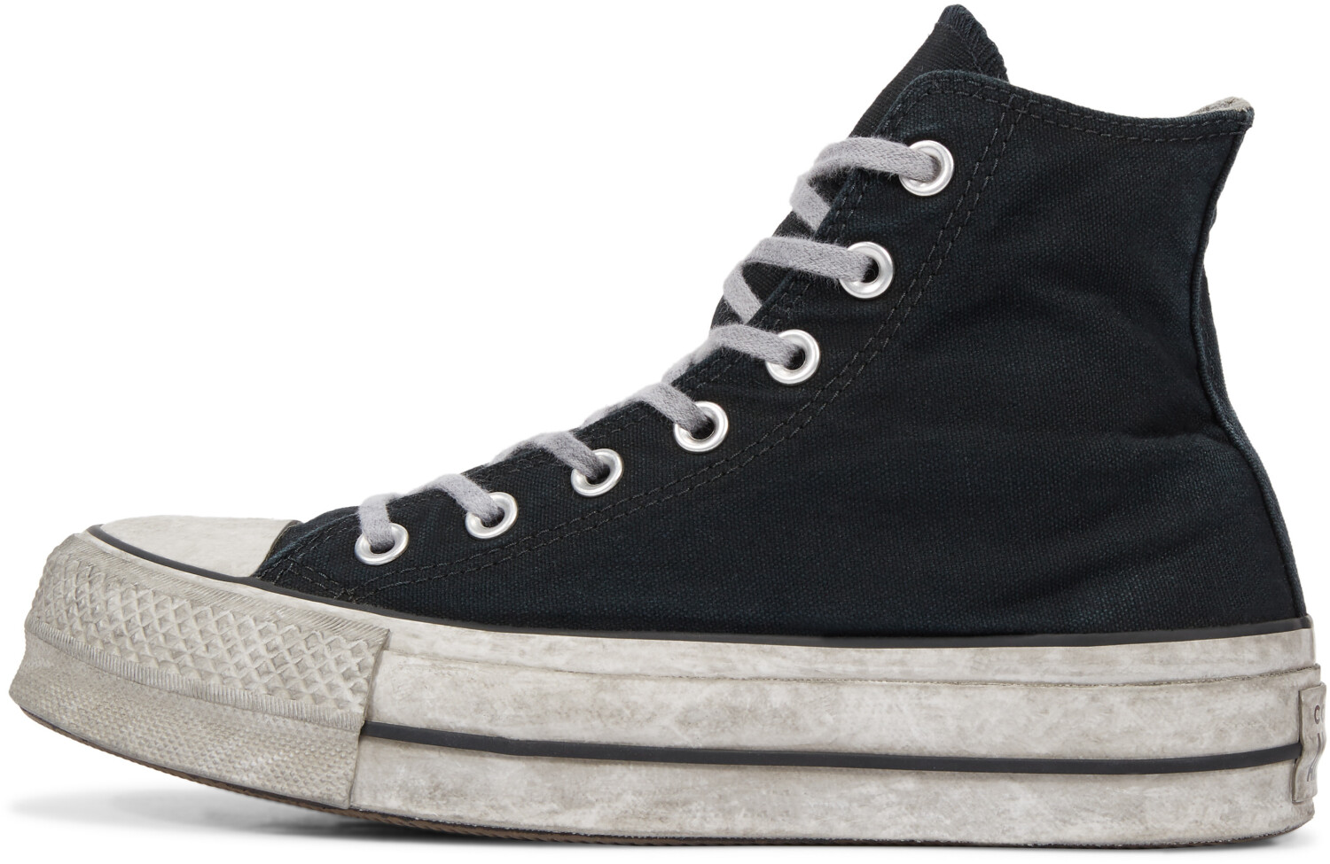 Converse Chuck Taylor All Star Lift Smoked Canvas Low Top gray/gray/white au meilleur prix sur 
