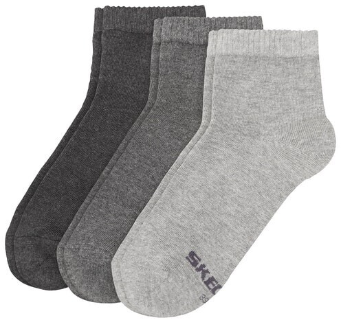 Preisvergleich 7,99 Basic Socks light Quarter melange ab (SK42004) Skechers Men bei 3p grey € |