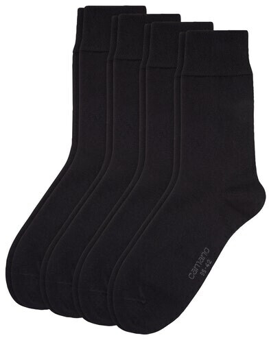 Preisvergleich 4p cotton Online | bei Camano Basic Socks € bio ca-soft (000009103) black Unisex 17,95 ab