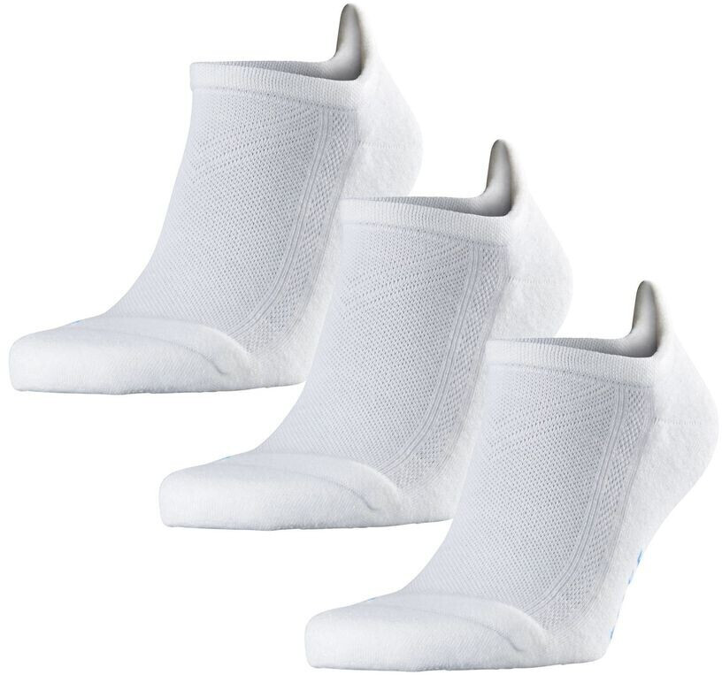 Falke Cool Kick 3-Pack Unisex Sneaker Socks (13059) white