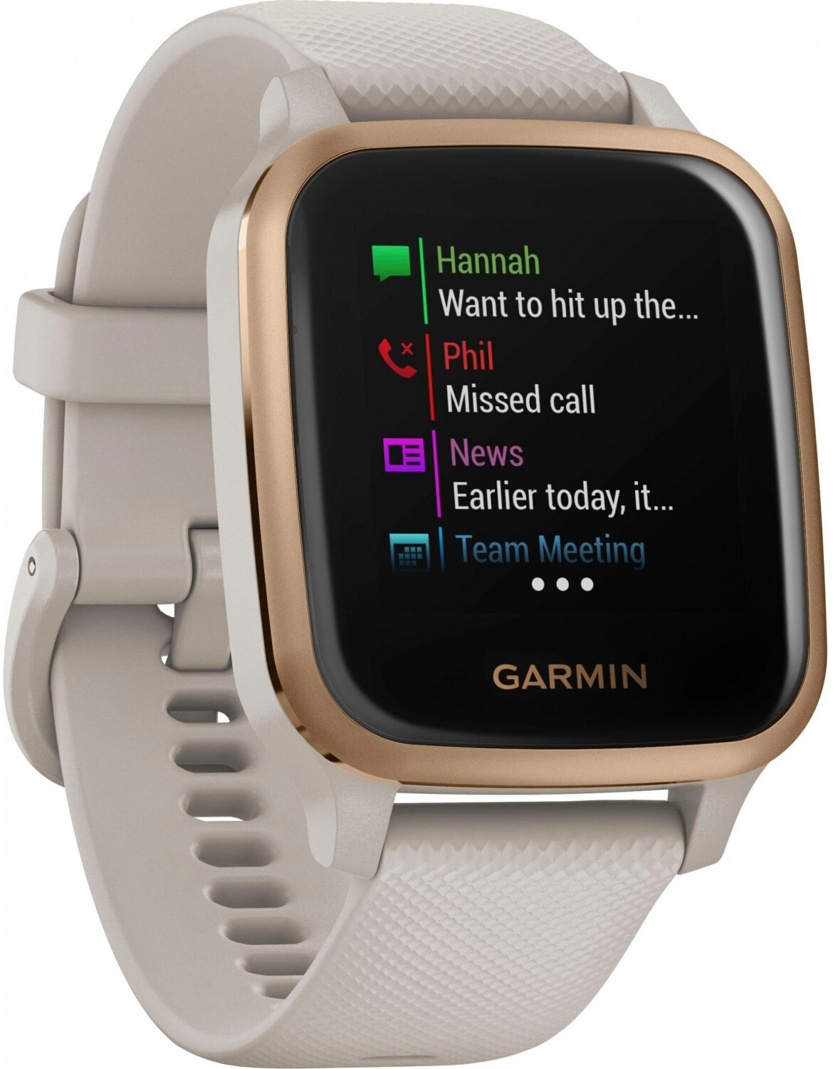 venu rose gold garmin