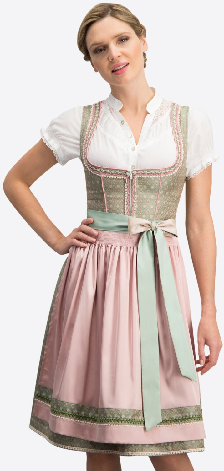 B-Ware / 2. Wahl - Dirndl mini 55 cm Katrin mint grün rosa Stockerpoint | B-Ware / 2. Wahl - Dirndl mini 55 cm Katrin mint grün rosa Stockerpoint | Dirndl mini ab 48 cm | Damen