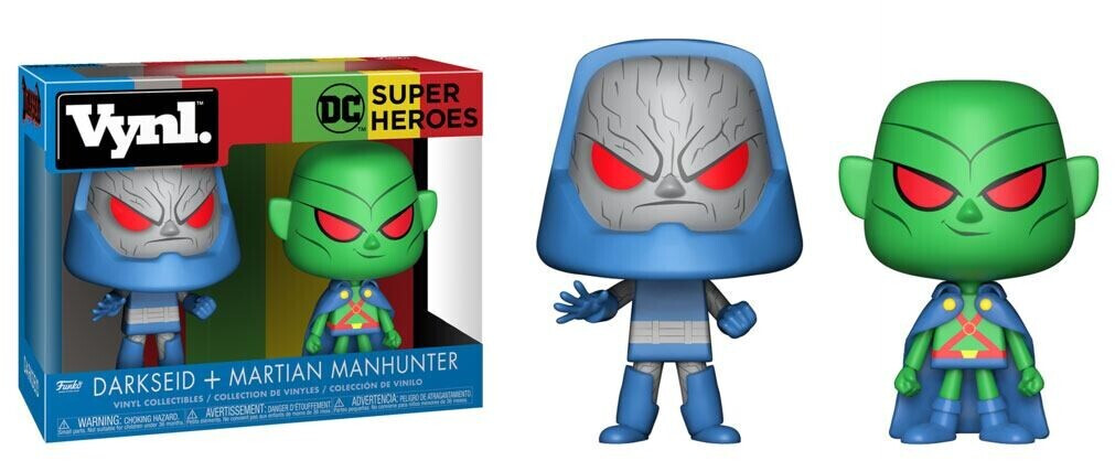 Funko Vynl. DC Super Heroes – Darkseid + Martian Manhunter