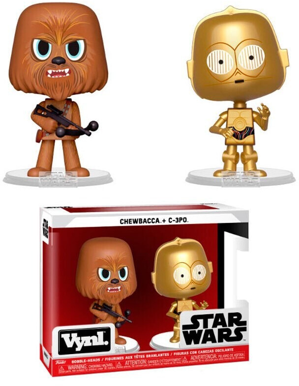 Funko Vynl. Star Wars: Bobble-Heads - Chewbacca + C-3PO