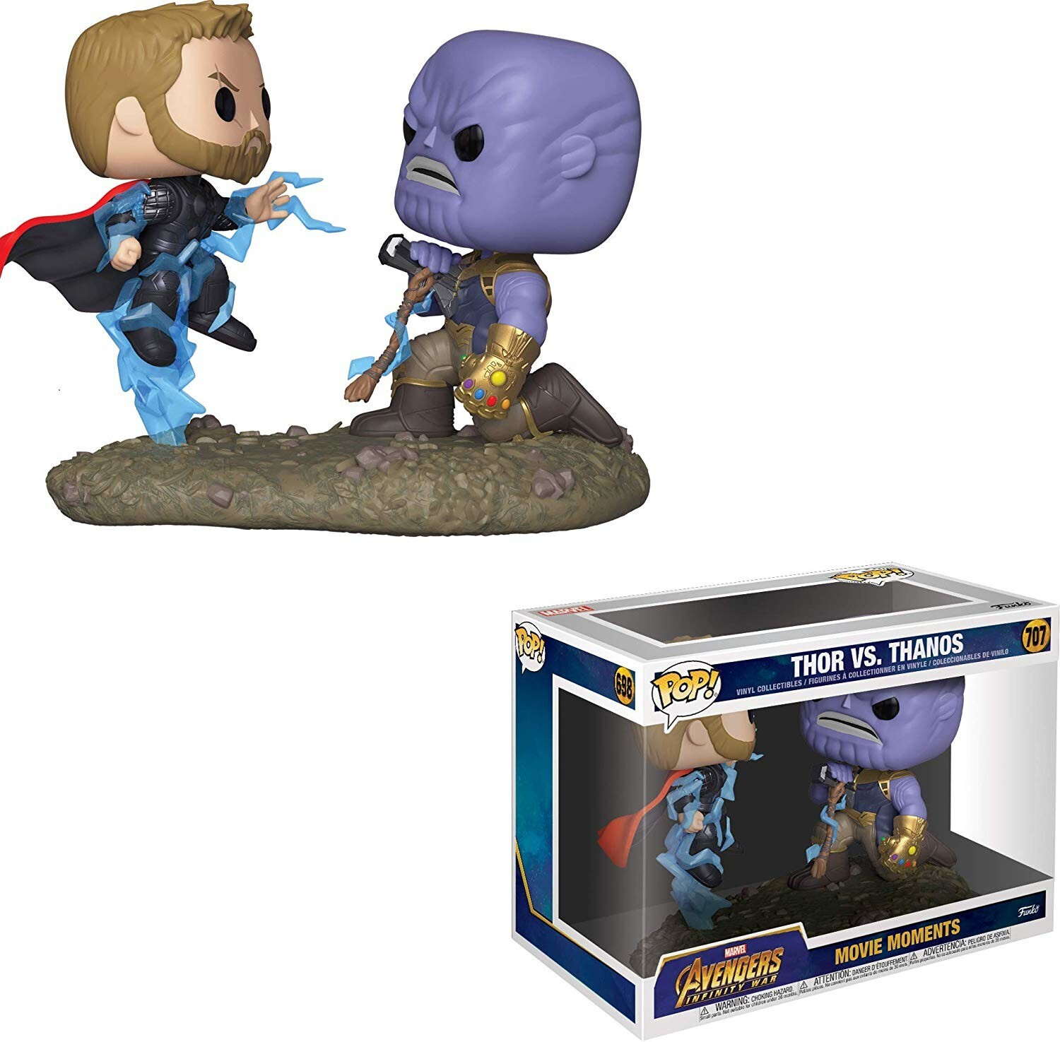 Funko Pop! Marvel Avengers Infinity War - Thor vs Thanos